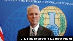 FILE — Kenneth Ward, the U.S. envoy to the Organization for the Prohibition of Chemical Weapons.