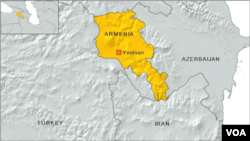 Map of Armenia