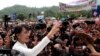 緬甸民眾大規模示威 抗議政府擬重啟中資水壩