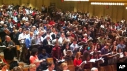 This year’s "Messiah Sing-In" at Lincoln Center was attended by nearly 2,000 people.