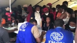 Haiti Airport Migrants