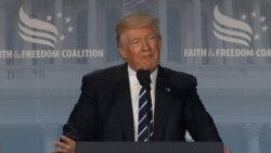 Trump to Evangelicals: We Will Always Support Evangelical Community'