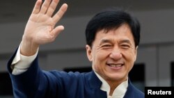 Aktor Jackie Chan minta maaf kepada publik terkait kasus narkoba yang menimpa puteranya (foto: dok).