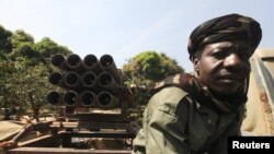 Vojnik iz kontingenta Čada u Afričkim multinacionalnim snagama