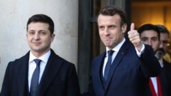 EE.UU. Encuentro Macron Zelensky