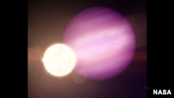 El planeta WD 1856b,ornita alrededor de su estrella enana blanca cada 36 horas y es unas siete veces más grande.