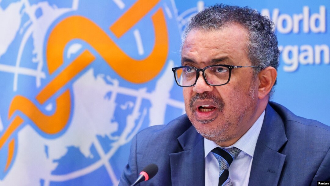 Dirjen WHO, Dr Tedros Adhanom Ghebreyesus 