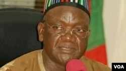 Gwamnan Benue Samuel Ortom.