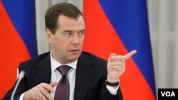 Presiden Dmitry Medvedev: Rusia harus siap untuk menanggapi sistim pertahanan misil AS di Eropa.