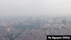 FILE - Most Vietnamese worry about air pollution, but it's cited most highly as a concern in Hanoi, which is closer to the polluting factories of southern China.