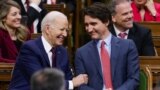 U.S. President Joe Biden meets with Canadian PM Justin Trudeau in Ottawa