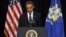 U.S. President Barack Obama speaks at a vigil held at Newtown High School for families of victims of the Sandy Hook Elementary School shooting in Newtown, Connecticut December 16, 2012. 