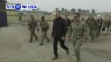 VOA60 America - Acting U.S. Defense Secretary Pat Shanahan visited Afghanistan Monday