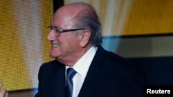 Joseph Baltter, le président de la Fédération internationale de footall association (Fifa).