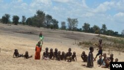 FILE - Once a maize field, the area has now turned into a play area for children in Malawi southern district of Phalombe. (Lameck Masina for VOA News)