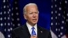 Mantan wakil presiden AS, Joe Biden, saat menerima nominasi sebagai calon presiden dari Partai Demokrat. 