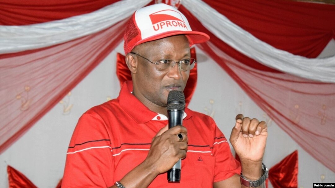 Gaston Sindimwo, umukandida w'umugambwe UPRONA
