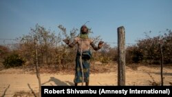 Seca nos Gambos, província da Huíla, Angola