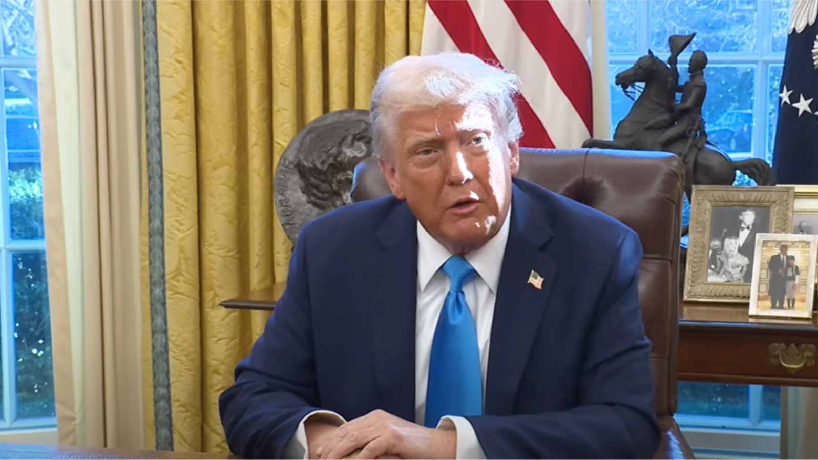 Shugaban Amurka, Donald Trump (Hoto: YouTube/The White House)