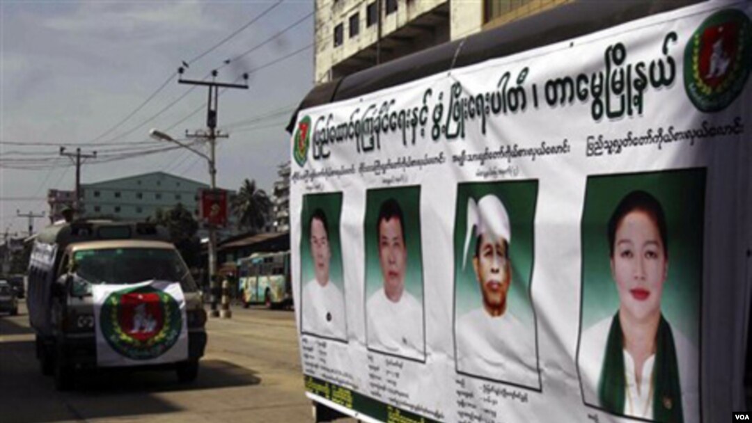 Partai Persatuan Solidaritas dan Pembangunan (USDP) dukungan militer mendominasi perolehan kursi parlemen Birma.