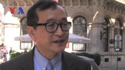 Cambodia Opposition Leader Campaigns Abroad (Cambodia news in Khmer)