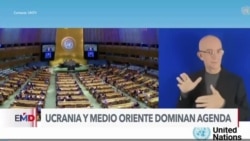 Ucrania y el Oriente Medio dominan agenda en Asamblea General de la ONU