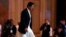Pakistani Prime Minister Imran Khan prepares to speak at the opening of the Future Investment Initiative conference, in Riyadh, Saudi Arabia, Oct. 23, 2018.