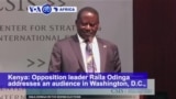 VOA60 Africa - Odinga: 'Kenyans enraged over the presidential election are considering secession'