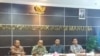 Diskusi bertajuk “Quo Vadis Reformasi, Kembalinya Militer dalam Urusan Sipil” di Komisi Nasional Hak Asasi Manusia (Komnas HAM) di Jakarta, Jumat, 1 Maret 2019. (Foto: VOA/Fathiyah)