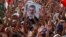 Supporters of ousted President Mohammed Morsi protest in Nasr City, Cairo, Egypt, July 9, 2013. 