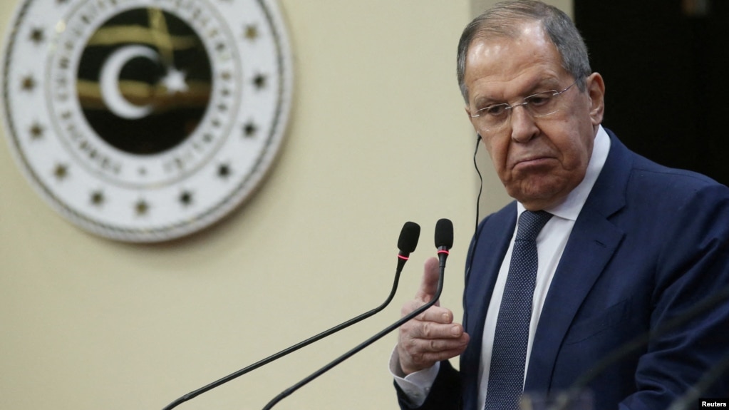 Bộ trưởng Ngoại giao Nga Sergei Lavrov.