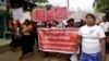 Buddhists Protest to Urge Myanmar Not to Repatriate Rohingya