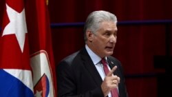 Presidente cubano Miguel Diaz-Canel