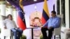 El presidente de Colombia, Gustavo Petro, y su homólogo venezolano, Nicolás Maduro, se reúnen en Caracas, Venezuela, el 23 de marzo de 2023.