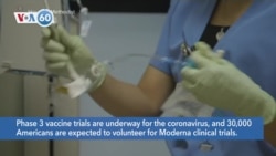 VOA60 America - Phase 3 vaccine trials are underway for the coronavirus