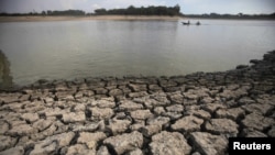 La sequía ha hecho descender el cauce de algunos ríos en el noreste de Brasil en los últimos años. 