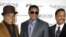 Brothers Tito Jackson (L-R), Jackie Jackson, and Marlon Jackson (file photo)