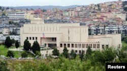 FILE - The U.S. consulate building is pictured in August 2015 in Istanbul, Turkey.