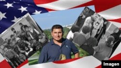 El inmigrante salvadoreño Félix Herrera es reservista del ejército de Estados Unidos y una de sus misiones iniciales en el servicio militar fue la incursión en Afganistán en 2002 luego de dos años en las filas militares. [Foto: VOA/composición digital]