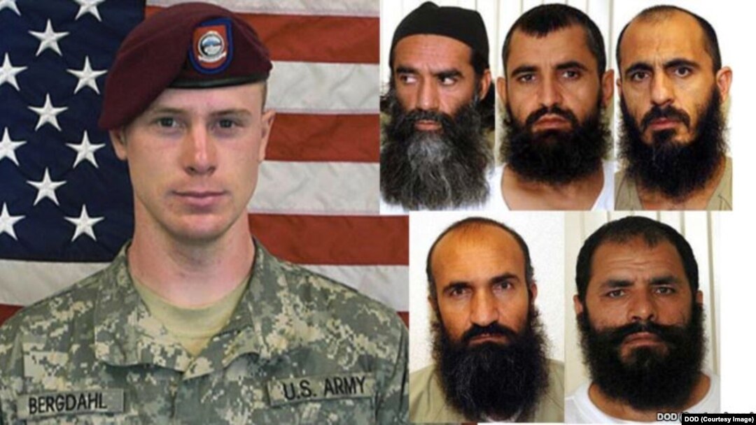 Besh tolib 2014-yilda Afg'onistonda Tolibon qo'lida besh yil saqlangan amerikalik askar Bou Bergdal ozodligi evaziga qo'yib yuborilgan edi