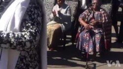 Mudzimai weMutungamiri weNyika, Amai Auxilia Mnangagwa, Vanosangana neVakaremara muBulawayo