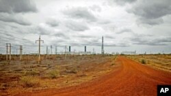 Instalasi minyak di Sudan Selatan yang terbengkalai akibat sengketa minyak dengan Sudan (foto: dok). 