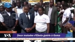 Deux malades d'Ebola guéris à Goma