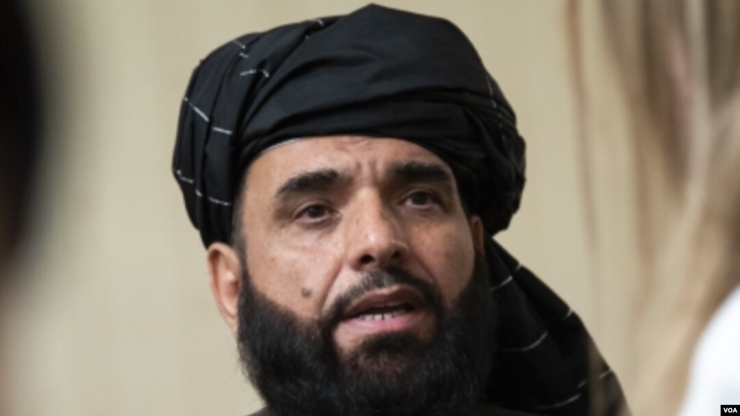 Suhail Shaheen, juru bicara Taliban yang berbasis di Doha, membantah berita bahwa Taliban telah menyetujui daftar alternatif mengenai tahanan. (Foto: dok) 