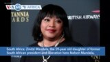 VOA60 Africa - Zindzi Mandela, Daughter of South Africa’s Anti-Apartheid Icons, Dies