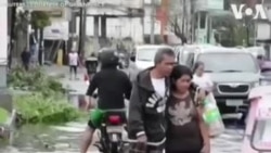 Ֆիլիպիններ. Քաղաքը մաքրում են թայֆունից հետո