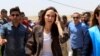 دیدار آنجلینا جولی با پناهندگان سوری در عراق