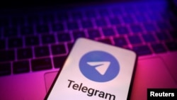 Foto ilustrasi yang menunjukkan logo dari aplikasi Telegram yang diambil pada 27 Agustus 2024. (Foto: Reuters/Dado Ruvic)