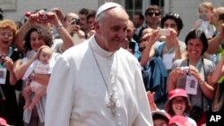 El papa Francisco viajaría a Argentina, Uruguay, Chile y Perú como parte de su gira.