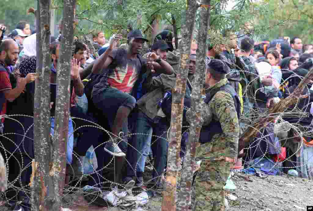 Macedonia Migrants